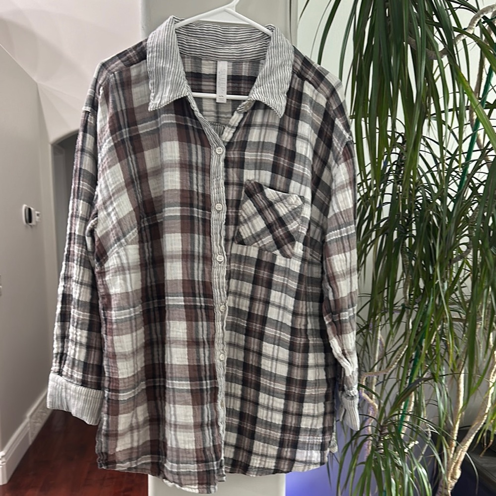 Lane Bryant Cacique Women’s Plaid Pajamas 14/16